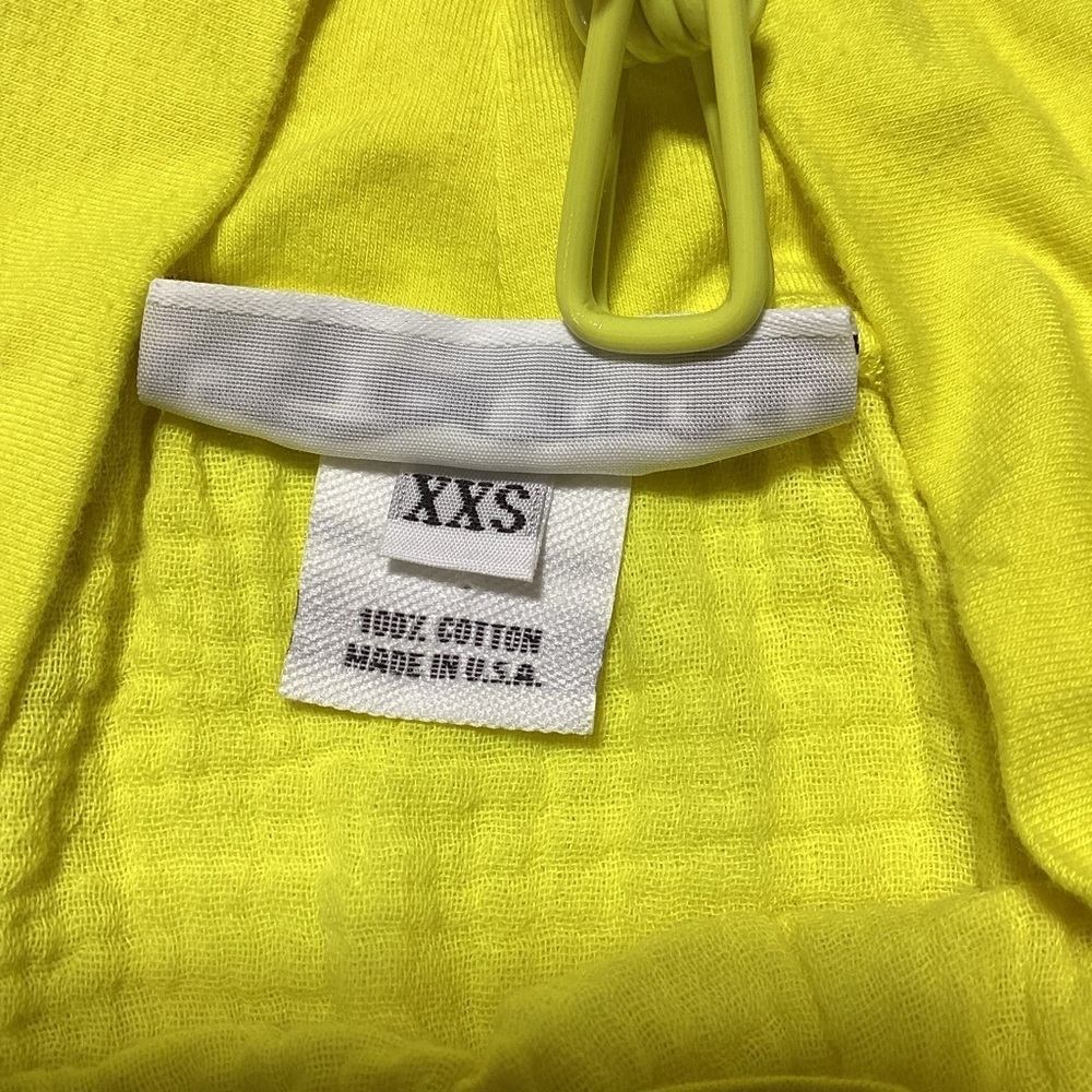 bryn Walker Cotton Gause Sunny Yellow Maxi Skirt - Picture 6 of 12